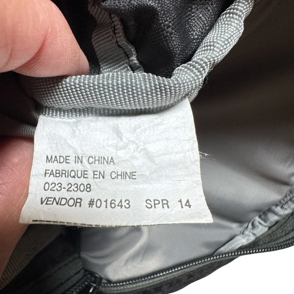 Eddie Bauer Sling Bag Unisex OS Black Good Ripstop Crossbody Hiking Daypack